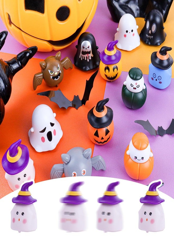 JDSTY 12Pcs Halloween Pull Back Cars 12 Styles Mini Friction Powered Vehicle Pumpkin Ghost Pull Back Toy Cars for Halloween Party Favors Trick or Treat Goodie Bag Fillers - Image 3